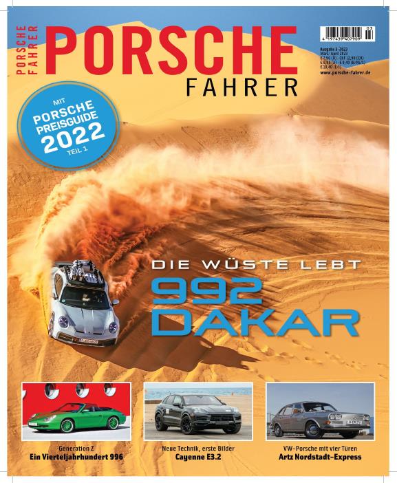 Журнал Porsche Fahrer №3 2023